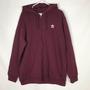 NEW Adidas Full-Zip Logo Hoodie